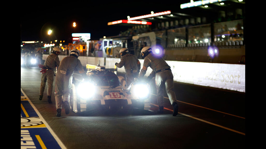 Porsche 919 Hybrid - Startnummer #19 - 24h Rennen Le Mans - 1. Qualifying - Mittwoch 10.6.2015