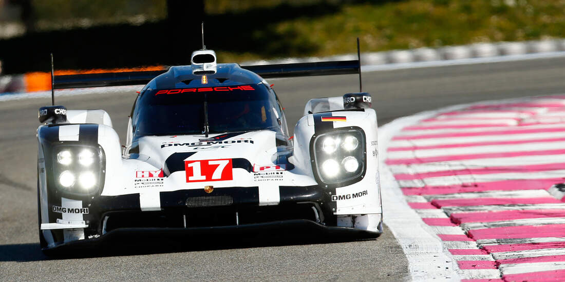 Porsche 919 Hybrid - WEC-Test - Prolog - Paul Ricard - 2015