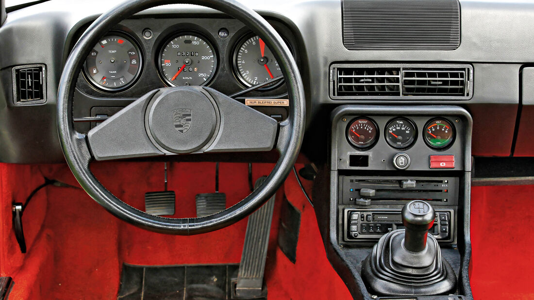 Porsche 924, Cockpit, Lenkrad