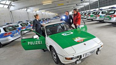 Porsche 924, Polizei