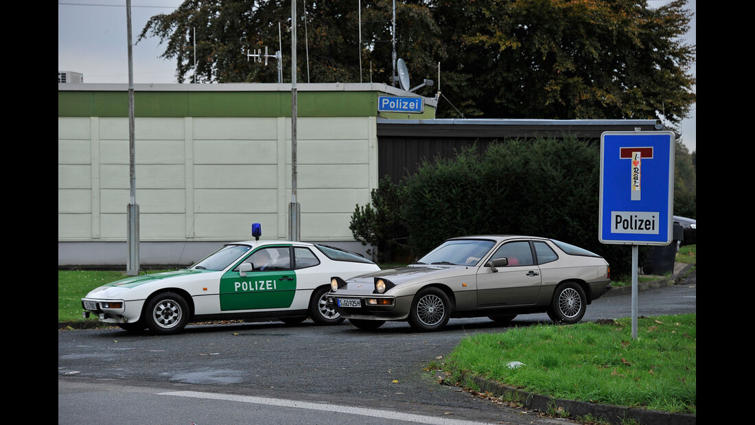 Porsche 924, Polizeiwagen