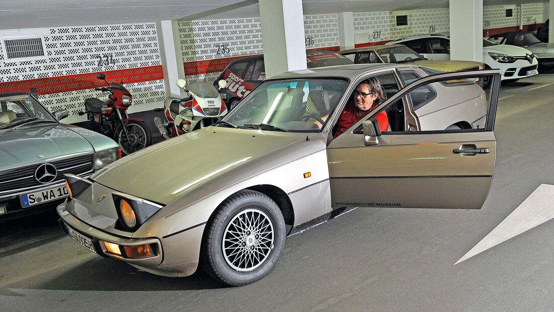 Porsche 924, Seitenansicht