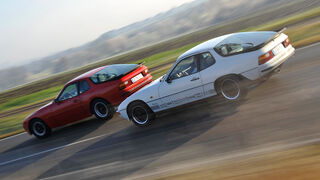 Porsche 924 Turbo, Porsche 944, Seitenansicht