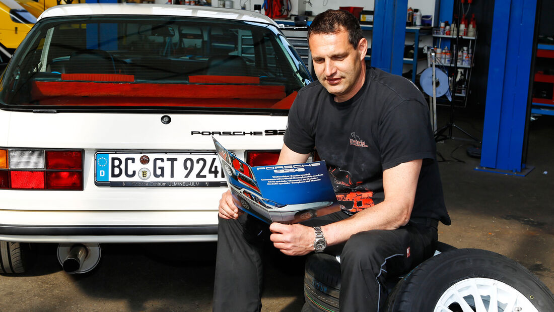 Porsche 924 Weltmeister, Martini, Heckansicht, Dirk Ammann