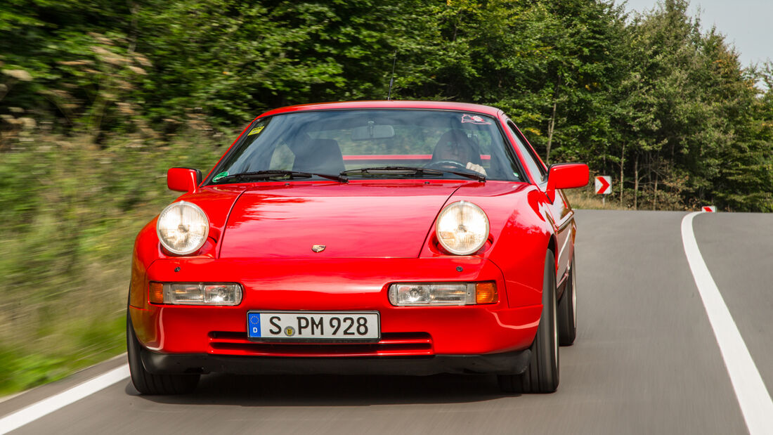 Porsche 928 GT, Frontansicht