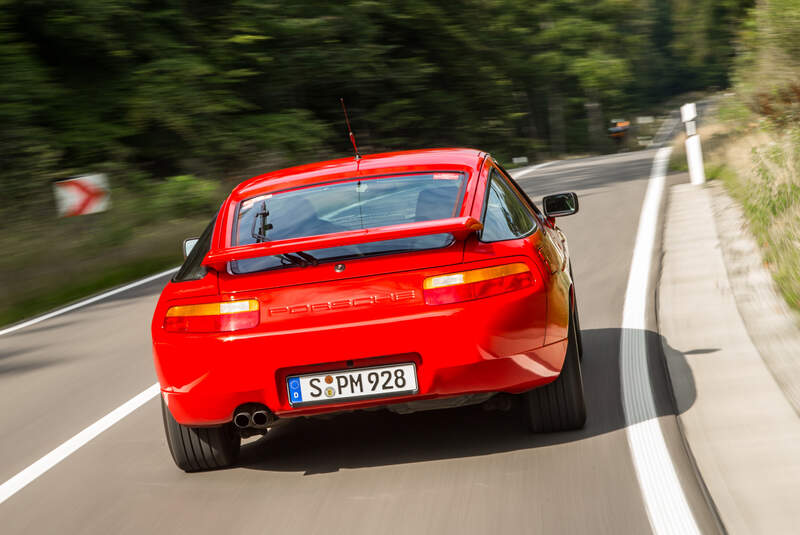 Porsche 928 GT, Heckansicht