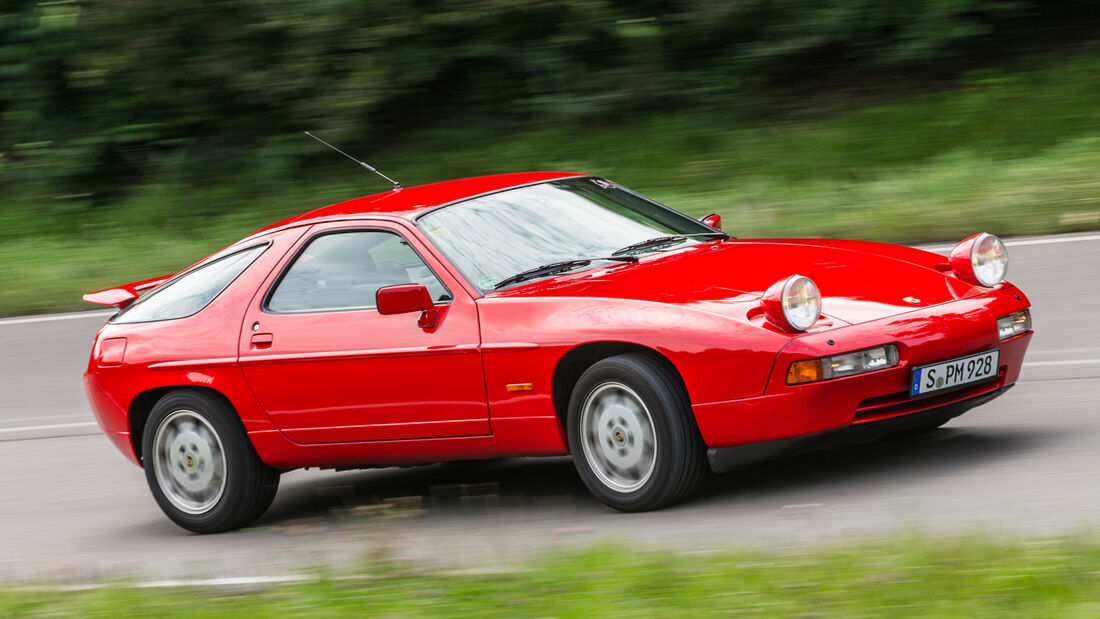 Porsche 928 GT, Seitenansicht