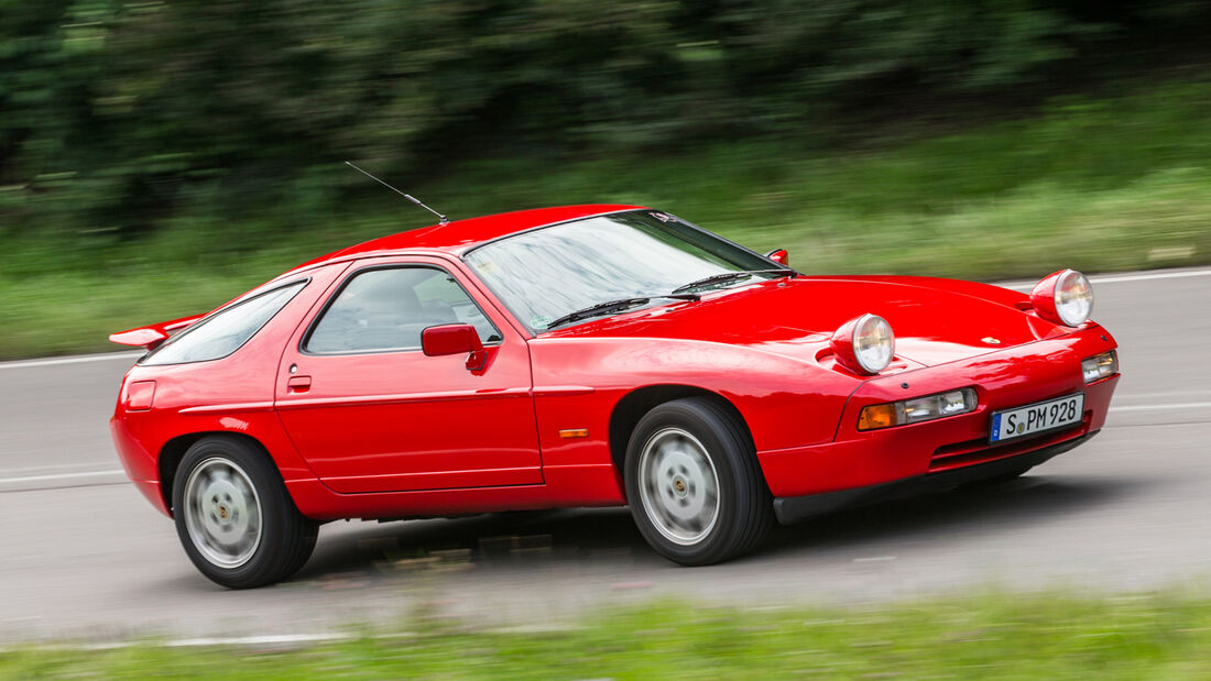 Porsche 928 GT, Seitenansicht