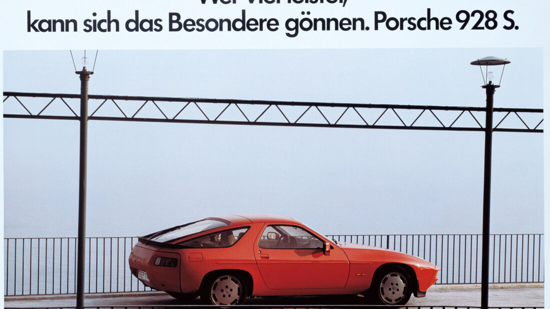 Porsche 928, Seitenansicht