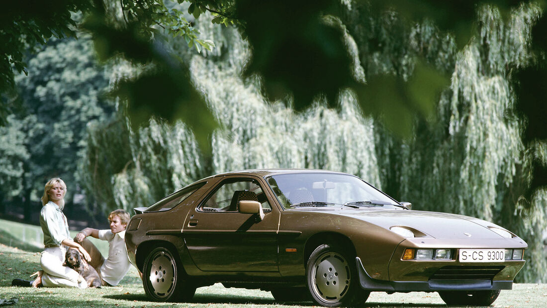 Porsche 928, Seitenansicht