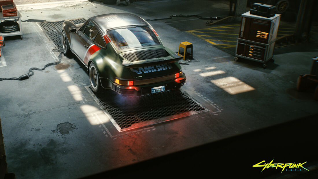 Porsche 930 Turbo Cyberpunk 2077