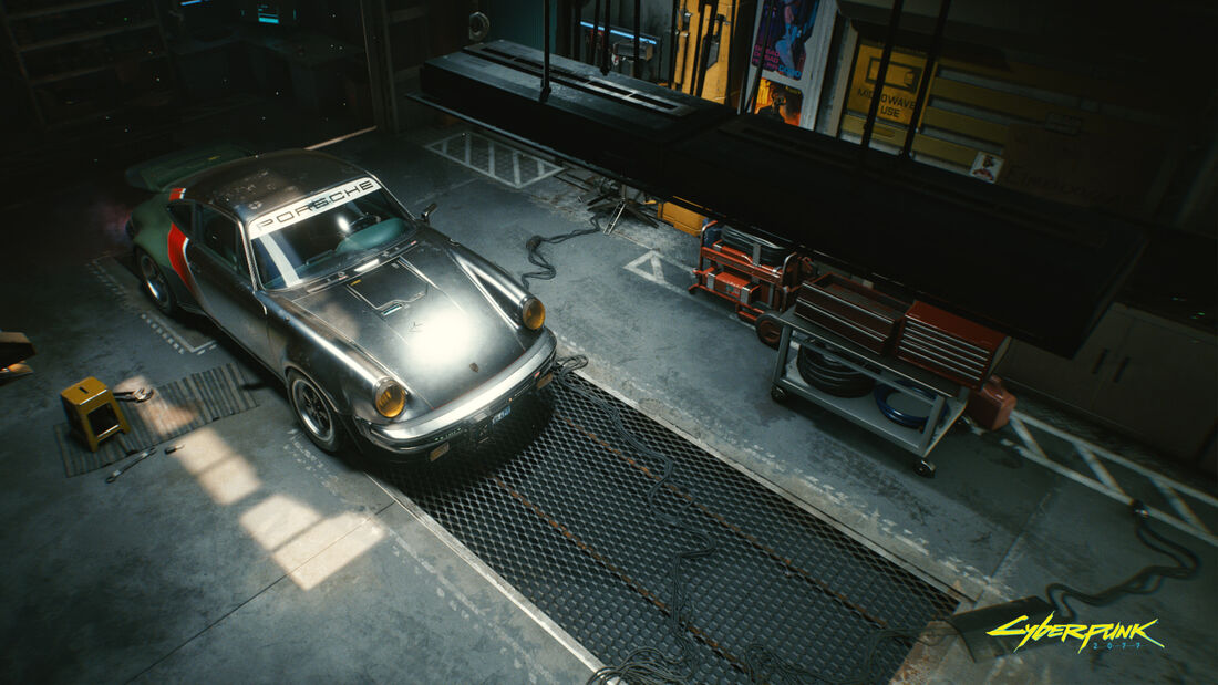 Porsche 930 Turbo Cyberpunk 2077