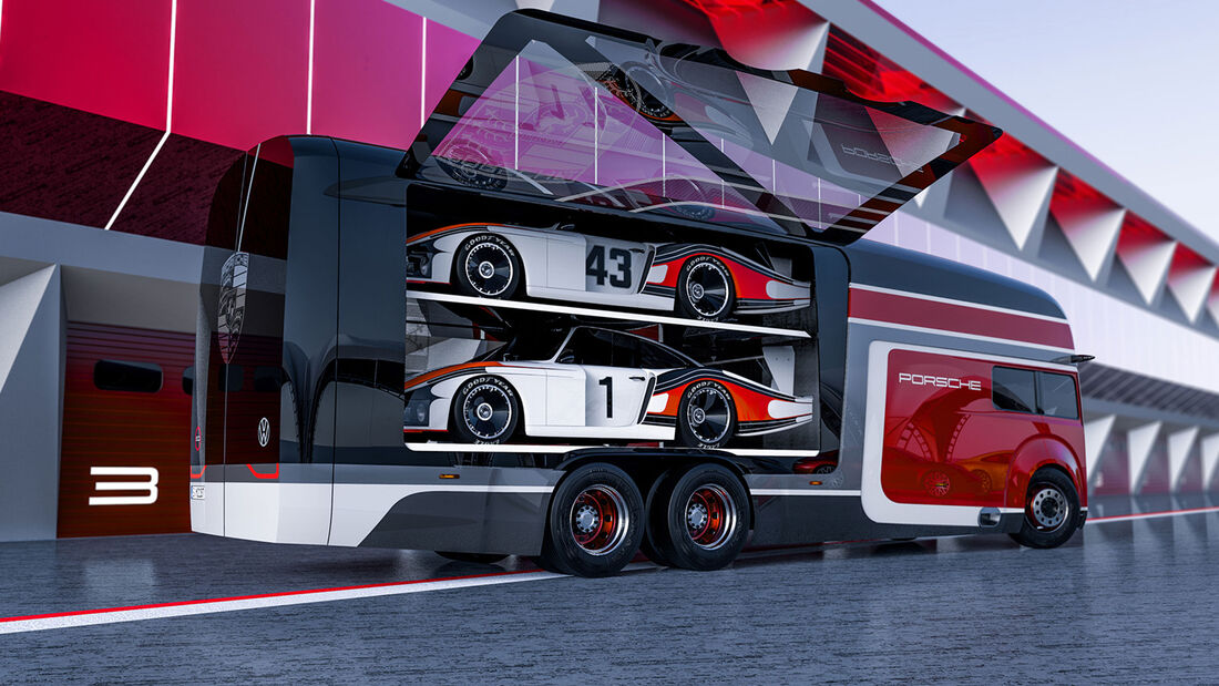 Porsche 935 Renntransporter