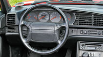 Porsche 944 S2 Cabrio, Cockpit, Lenkrad