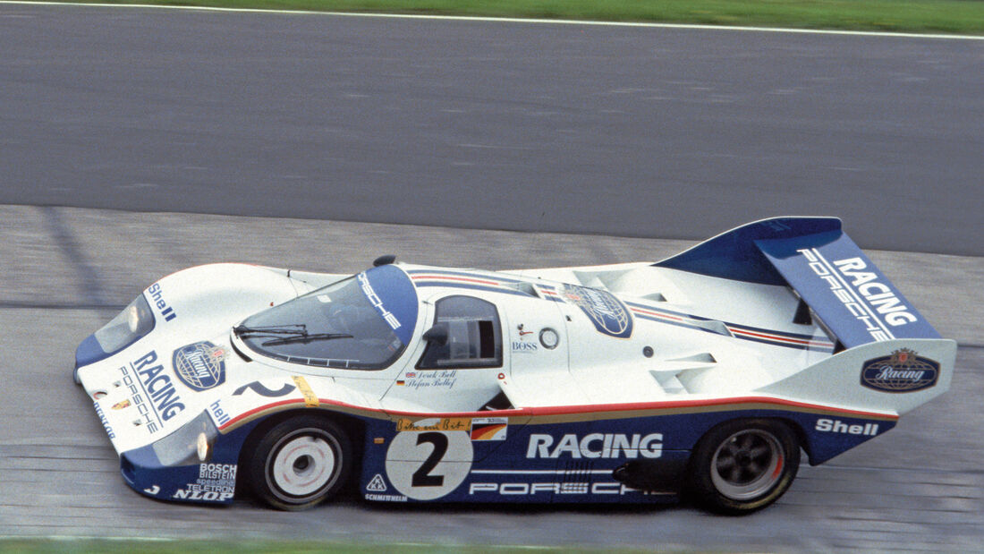 Porsche 956/962, Seitenansicht