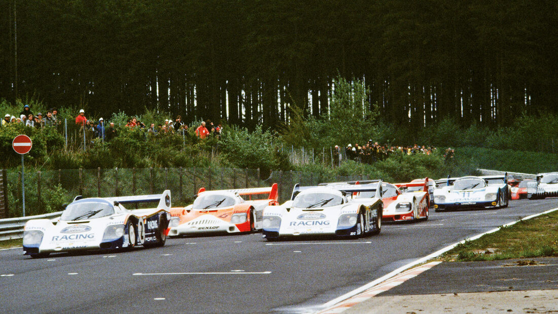 Porsche 956/962, Startaufstellung 