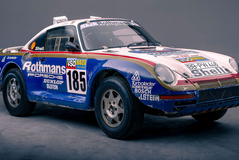 Porsche 959 Dakar (1986) statisch im Studio