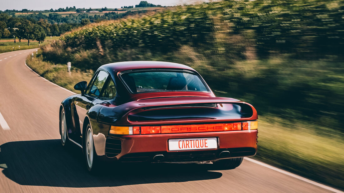 Porsche 959 Prototyp F7 (1985) Rubinrot