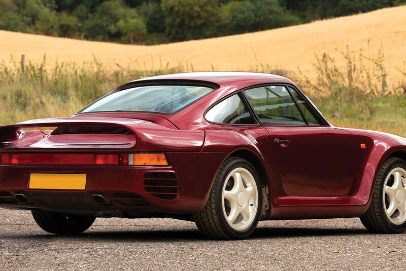 Porsche 959 Prototyp F7 (1985) Rubinrot