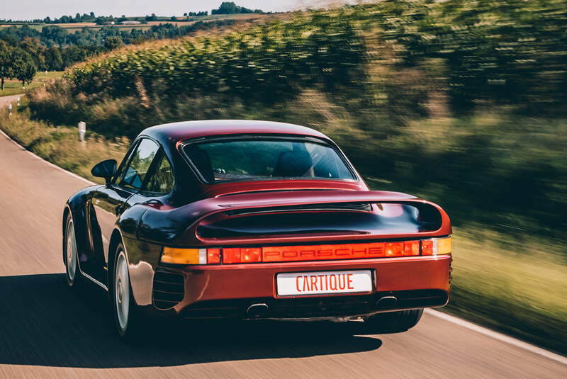 Porsche 959 Prototyp F7 (1985) Rubinrot