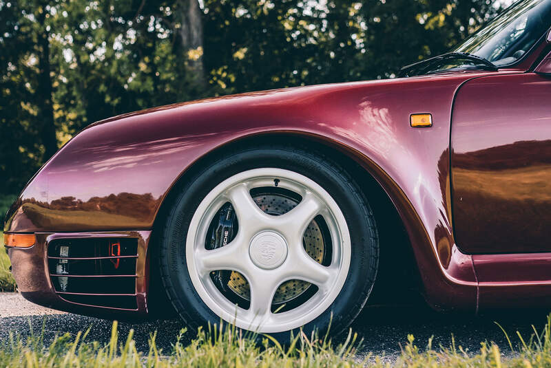 Porsche 959 Prototyp F7 (1985) Rubinrot