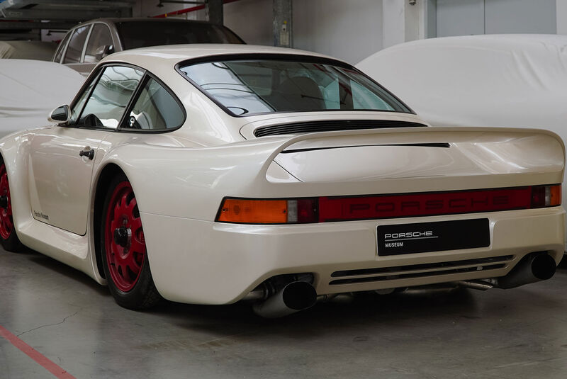 Porsche 959 Prototyp Museumslager