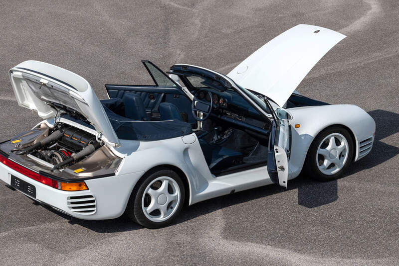 Porsche 959 Speedster (1987) Cabrio-Umbau von Karl-Heinz Feustel