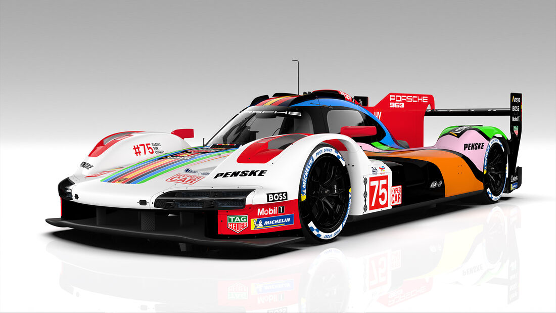 Porsche 963 - Le-Mans-Sonderfolierung 2023 - Porsche Penske Motorsport