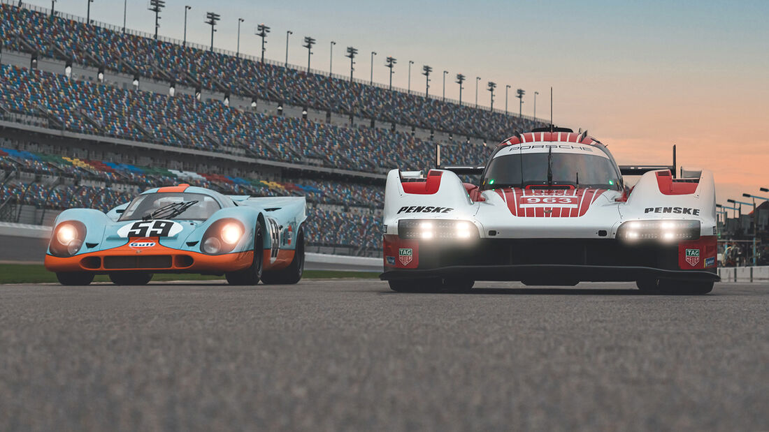 Porsche 963 & 917: Gemeinsame Ausfahrt In Daytona | AUTO MOTOR UND SPORT