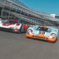 Porsche 963 vs. Porsche 917 - Treffen in Daytona - 2023