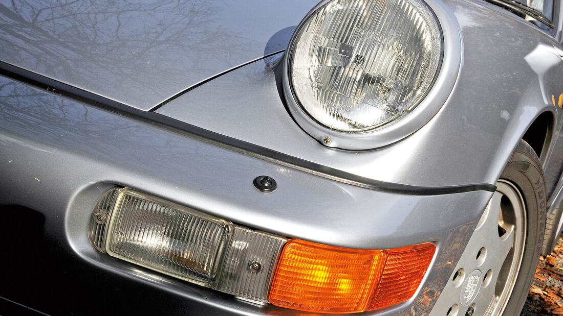 Porsche 964 Cabrio, Frontscheinwerfer