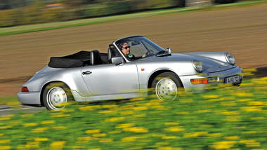 Porsche 964 Cabrio, Seitenansicht