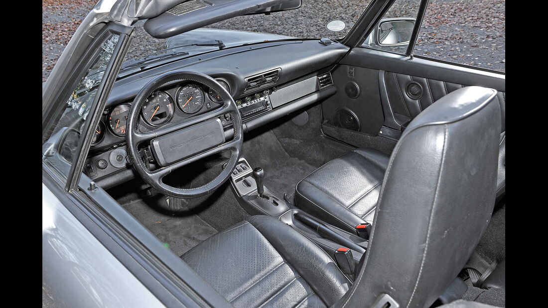 Porsche 964 Carrera 2 Cabrio, Cockpit