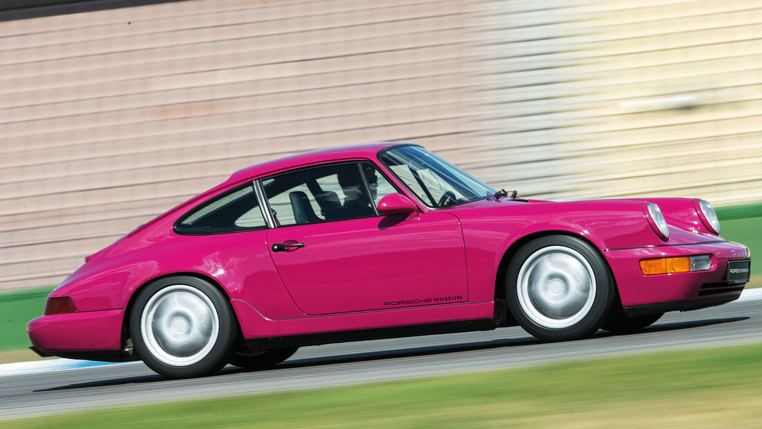 Porsche 964 Carrera RS, Seitenansicht