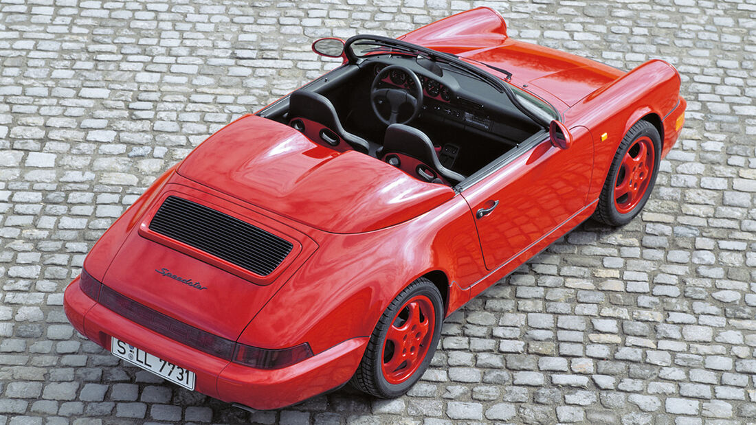 Porsche 964 Speedster, Seitenansicht