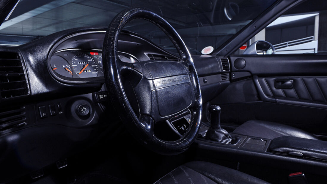 Porsche 968, Detail, Cockpit