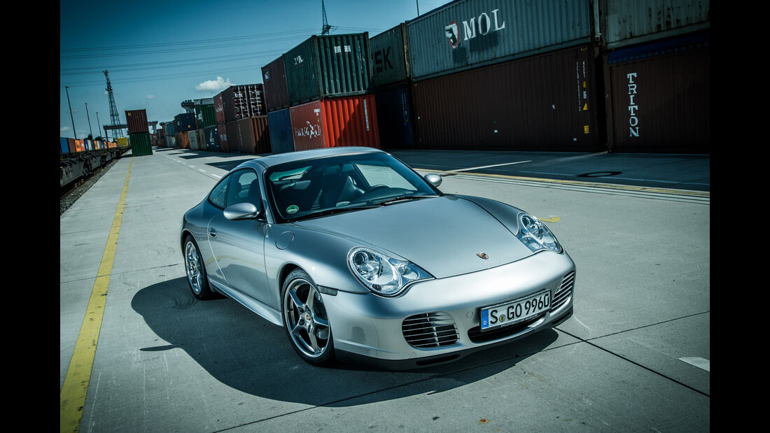 Porsche 996, Frontansicht