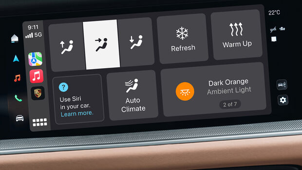 Porsche App Update Apple Carplay Integration Infotainment