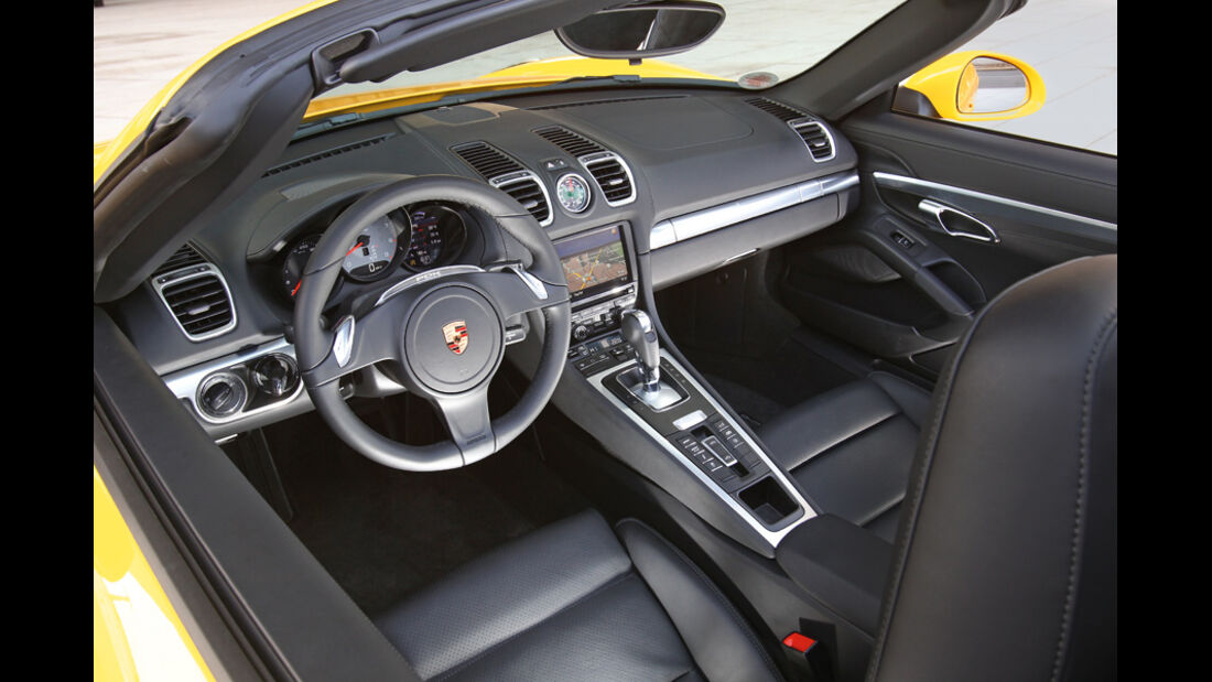 Porsche Boxster, Cockpit