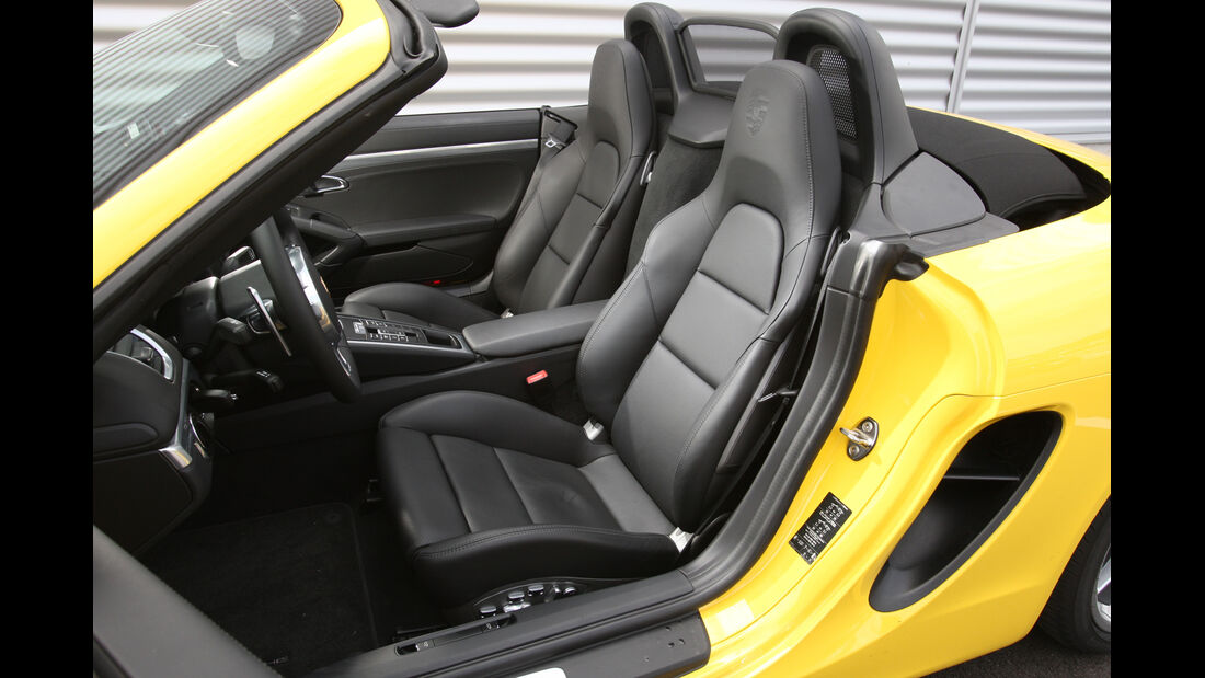 Porsche Boxster, Fahrersitz, Sitze