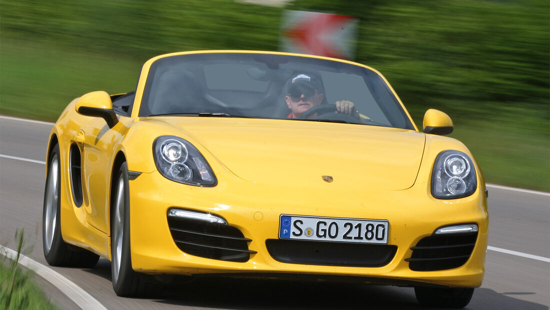 Porsche Boxster, Frontansicht