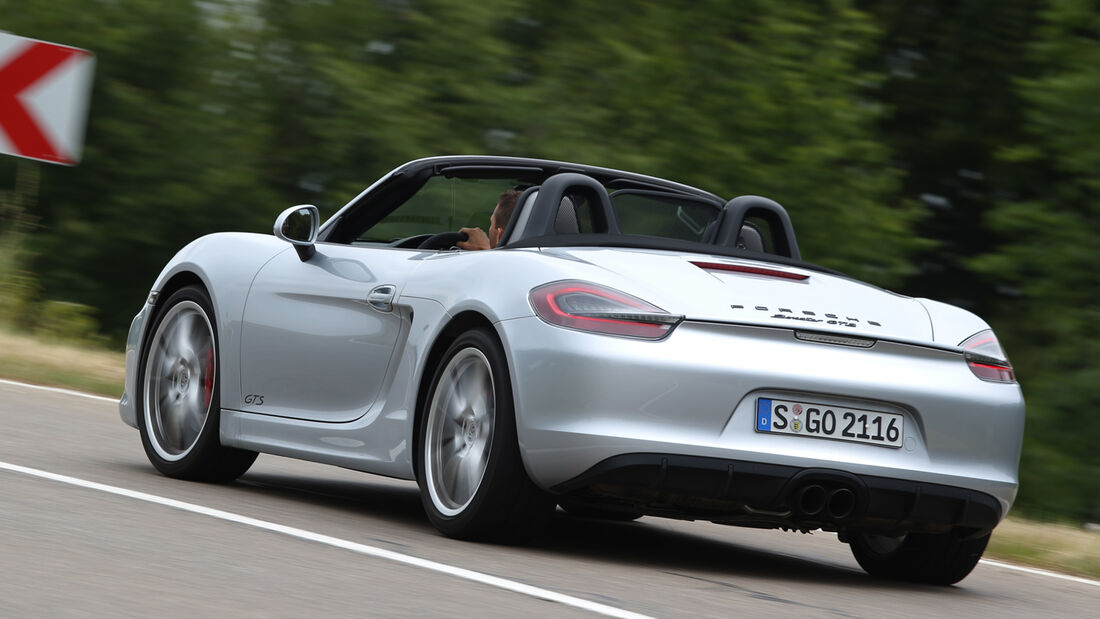 Porsche Boxster GTS, Heckansicht