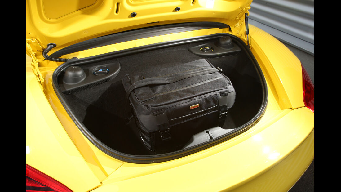 Porsche Boxster, Kofferraum