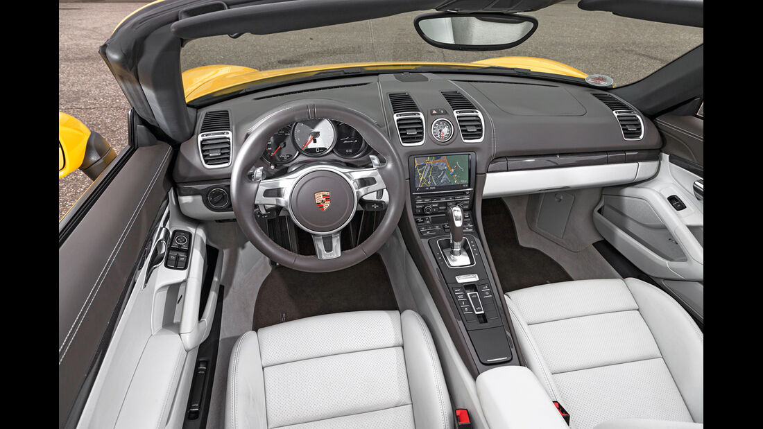 Porsche Boxster S, Cockpit