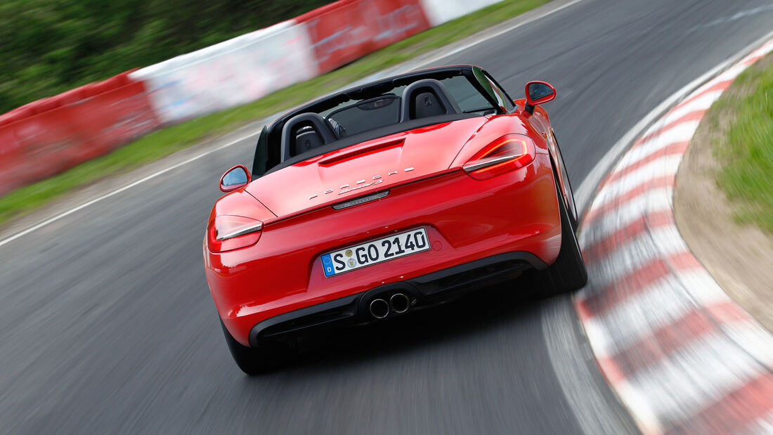 Porsche Boxster S, Heckansicht