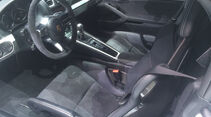 Porsche Boxster Spyder Sitzprobe