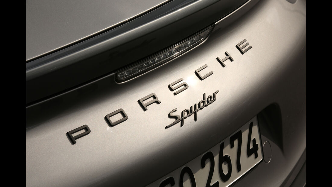 Porsche Boxster Spyder, Typenbezeichnung