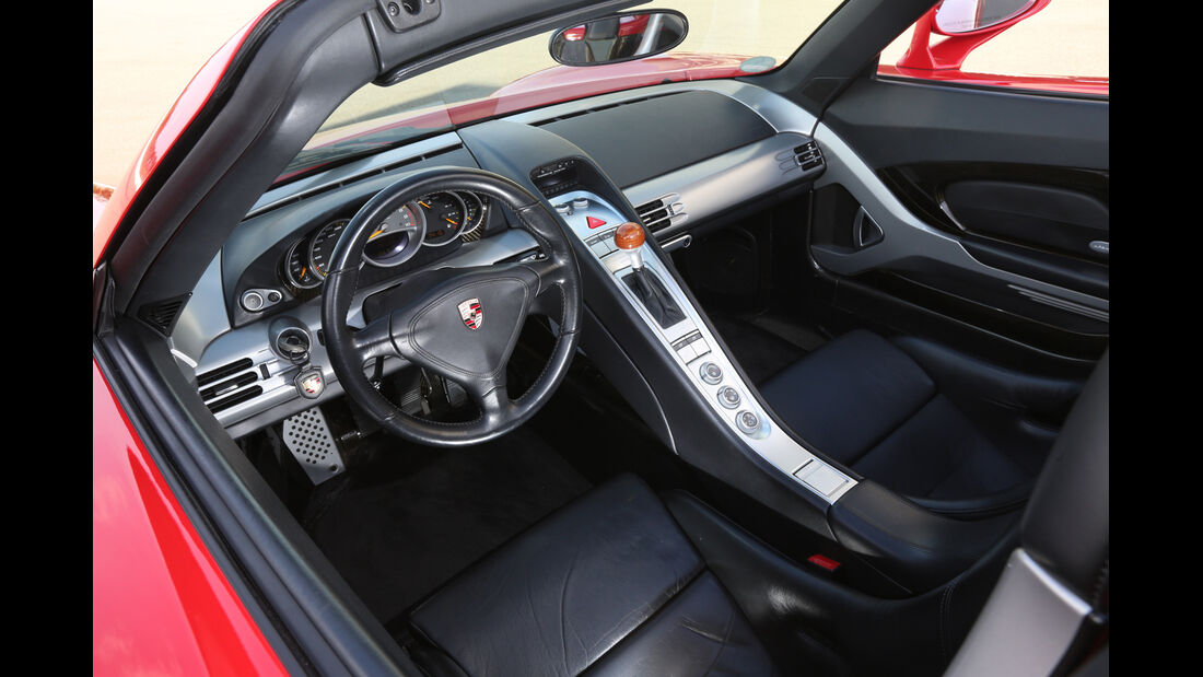 Porsche Carrera GT, Cockpit