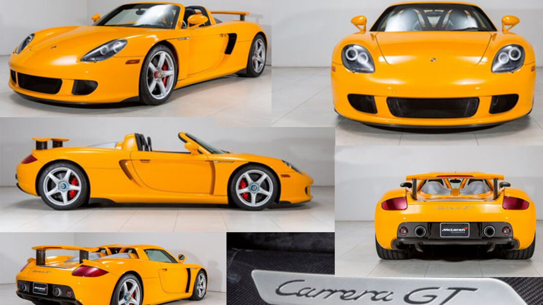 Porsche Carrera GT Gebrauchtwagen USA Verkauf McLaren