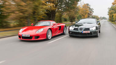 Porsche Carrera GT - Mercedes SLR McLaren - Gebrauchte Sportwagen - Supersportwagen